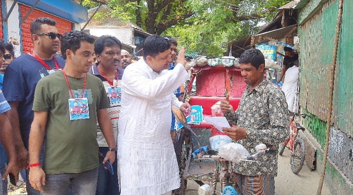 সব সময় ঘিওরবাসীর সঙ্গে আছেন চেয়ারম্যান প্রার্থী জনি